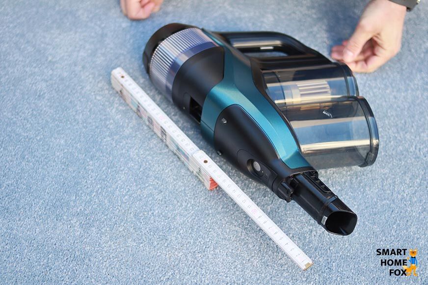 The size of the Speedpro Max Aqua